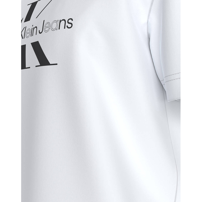 Product CALVIN KLEIN JEANS DISRUPTED OUTLINE MONOLOGO TEE base image
