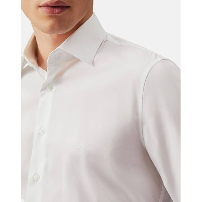Product CALVIN KLEIN POPLIN STRETCH FITTED SHIRT base image