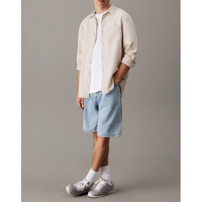 Product CALVIN KLEIN LINEN COTTON REGULAR L/S SHIRT base image