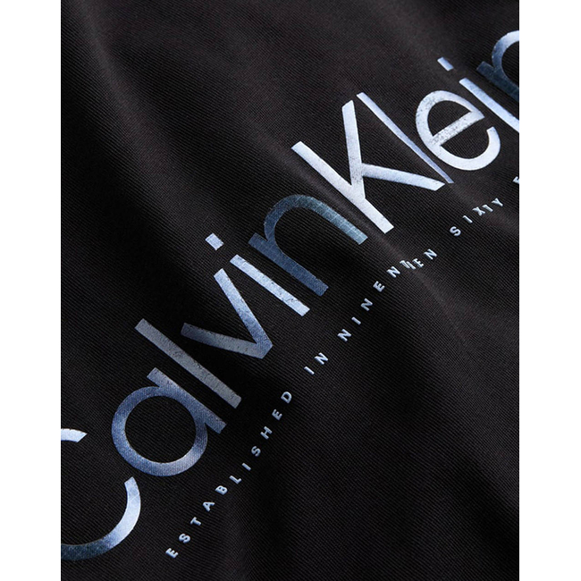 Product CALVIN KLEIN SATIN BONDED LOGO T-SHIRT base image