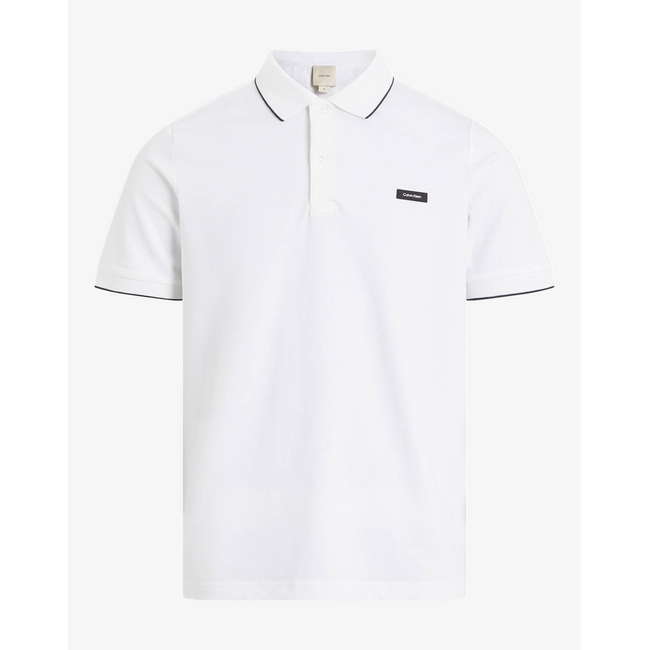 Product CALVIN KLEIN STRETCH PIQUE TIPPING POLO base image