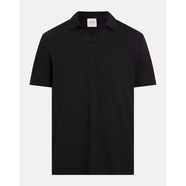 Product CALVIN KLEIN LINEN COTTON CUBAN COLLAR POLO base image