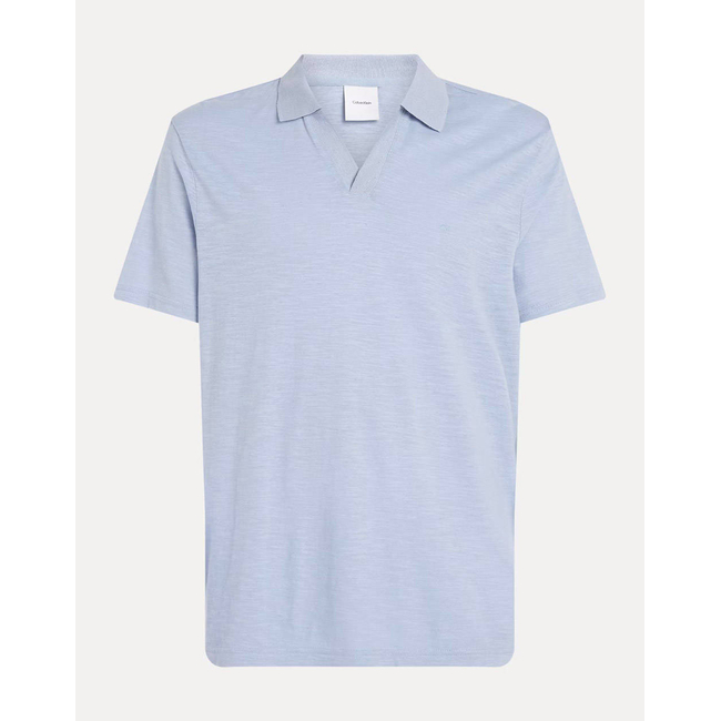 Product CALVIN KLEIN LINEN COTTON CUBAN COLLAR POLO base image