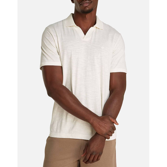 Product CALVIN KLEIN LINEN COTTON CUBAN COLLAR POLO base image