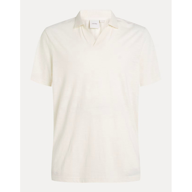 Product CALVIN KLEIN LINEN COTTON CUBAN COLLAR POLO base image