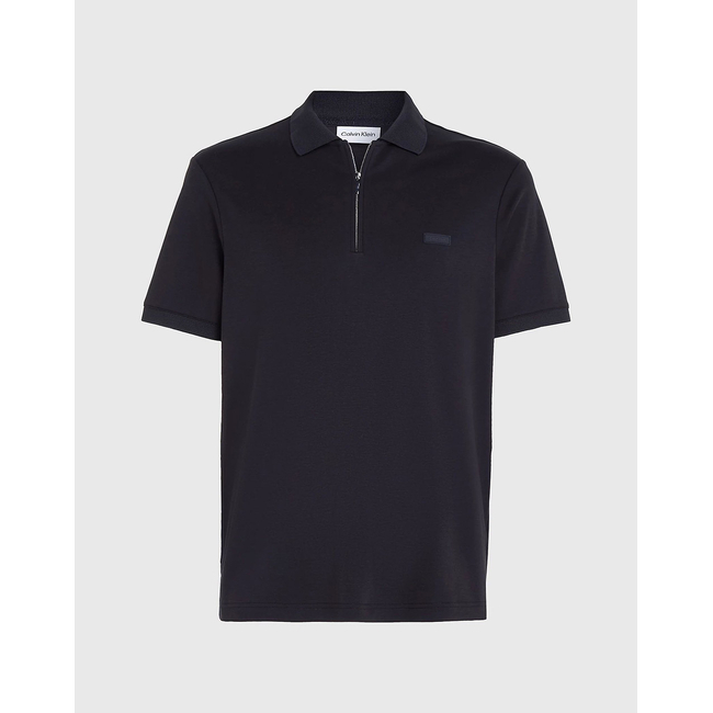 Product CALVIN KLEIN SMOOTH COTTON WELT ZIP POLO base image
