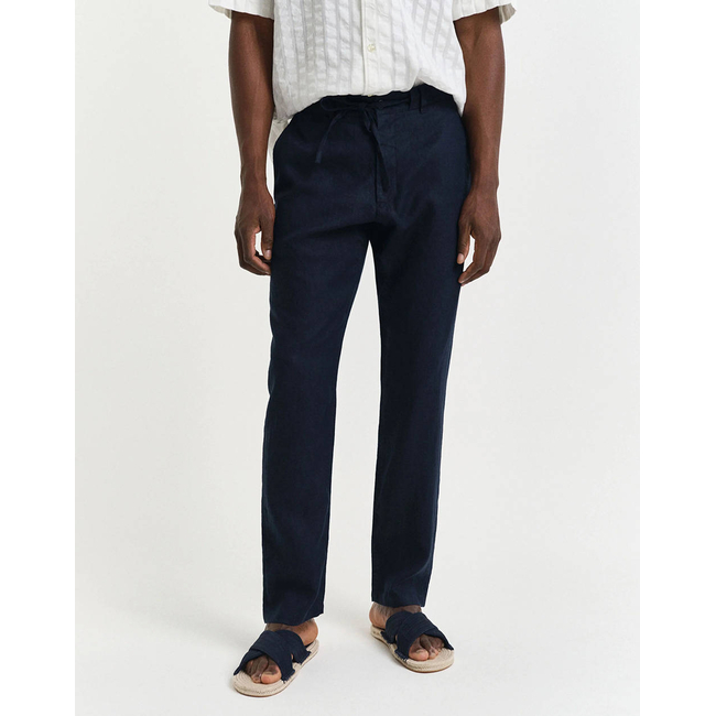 Product GANT RELAXED LINEN DS PANTS base image