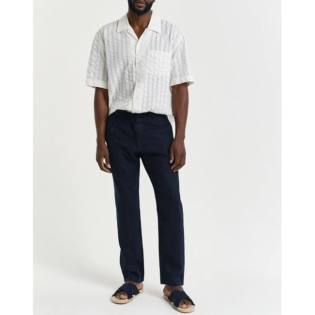 Product GANT RELAXED LINEN DS PANTS base image
