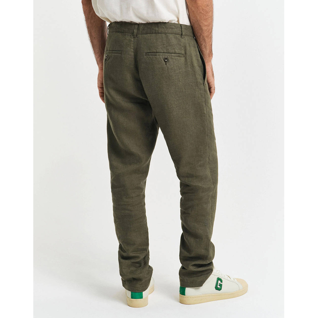 Product GANT RELAXED LINEN DS PANTS base image