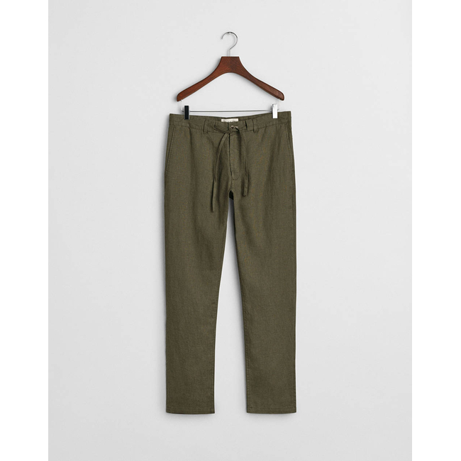 Product GANT RELAXED LINEN DS PANTS base image
