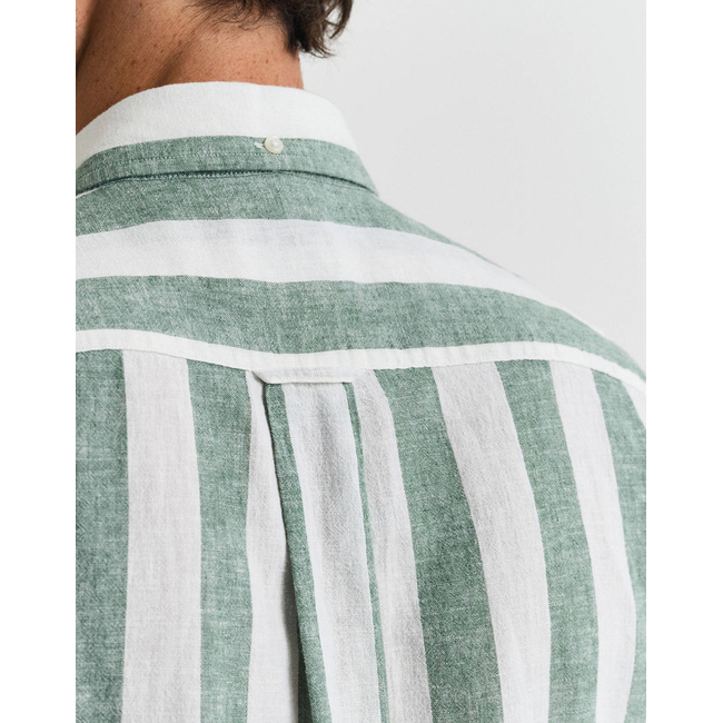 Product GANT REG COTTON LINEN STRIPE SS SHIRT base image