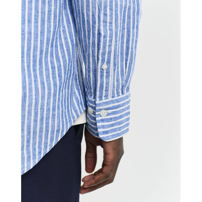 Product GANT ΠΟΥΚΑΜΙΣΟ ΜΜ REG COTTON LINEN STRIPE SHIRT base image