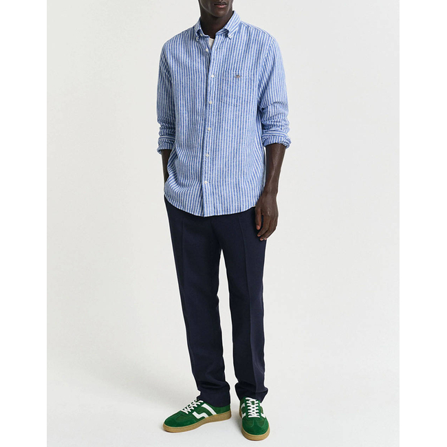 Product GANT ΠΟΥΚΑΜΙΣΟ ΜΜ REG COTTON LINEN STRIPE SHIRT base image