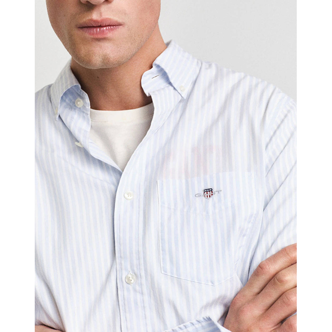 Product GANT LS REG POPLIN STRIPE SHIRT base image