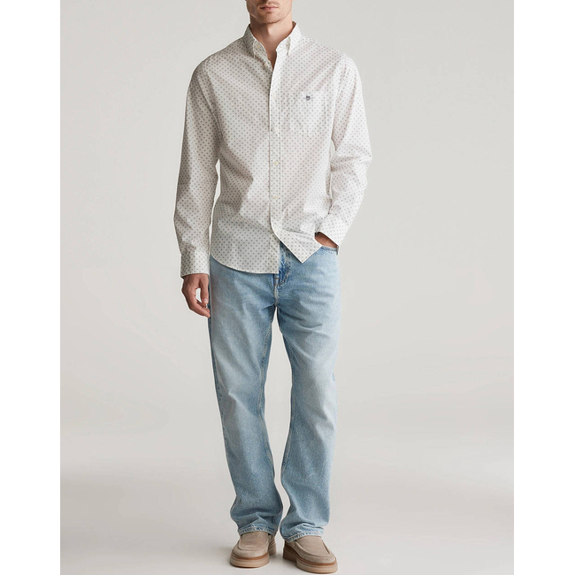 Product GANT SHIRT LS REG MICRO PRINT SHIRT base image