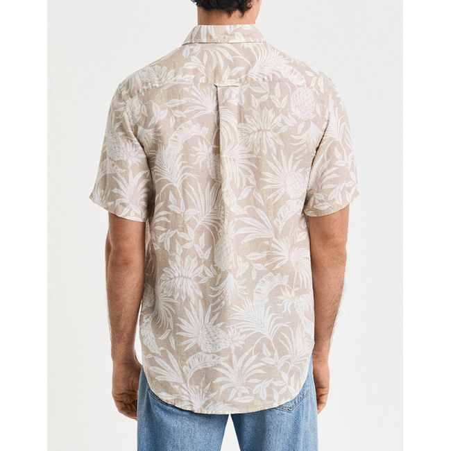 Product GANT REG BOTANICAL LINEN PRINT SS SHIRT base image