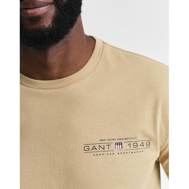 Product GANT ΜΠΛΟΥΖΑ ΚΜ PRINTED GRAPHIC SS T-SHIRT base image