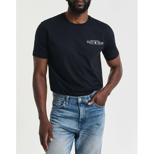 Product GANT PRINTED GRAPHIC SS T-SHIRT base image