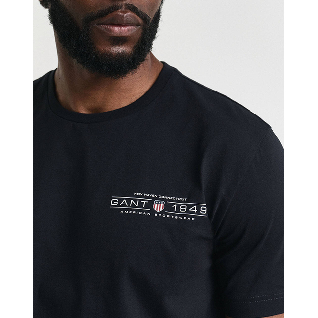 Product GANT PRINTED GRAPHIC SS T-SHIRT base image