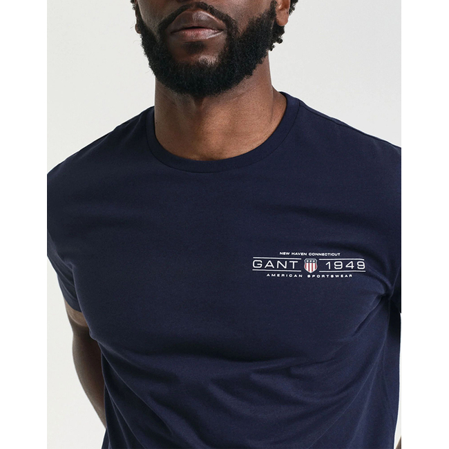 Product GANT ΜΠΛΟΥΖΑ ΚΜ PRINTED GRAPHIC SS T-SHIRT base image