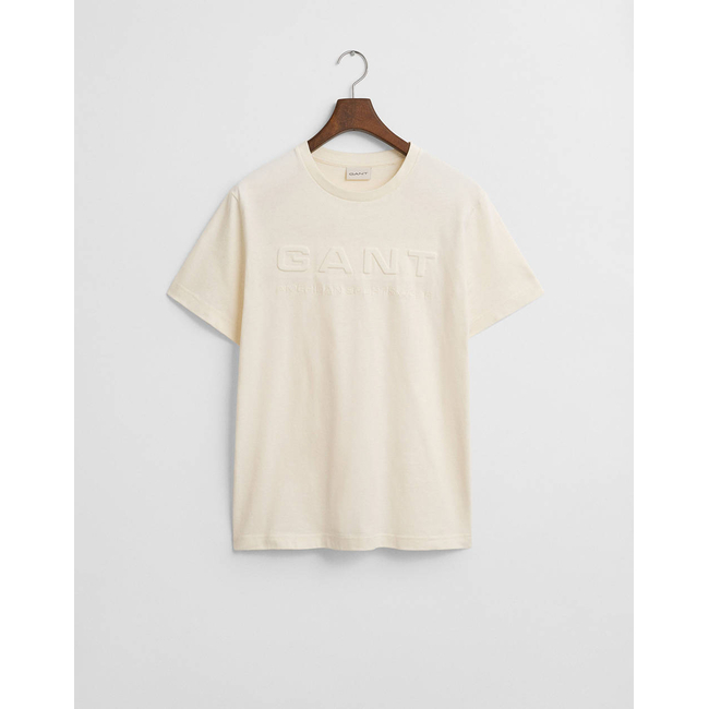 Product GANT ΜΠΛΟΥΖΑ ΚΜ EMBOSSED SS T-SHIRT base image