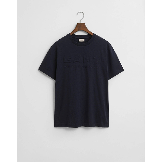 Product GANT ΜΠΛΟΥΖΑ ΚΜ EMBOSSED SS T-SHIRT base image