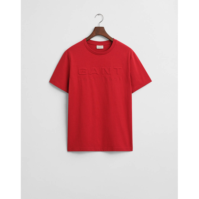 Product GANT EMBOSSED SS T-SHIRT base image
