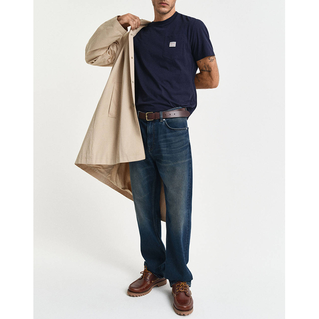 Product GANT ΜΠΛΟΥΖΑ ΚΜ POCKET CONTRAST SS T-SHIRT base image