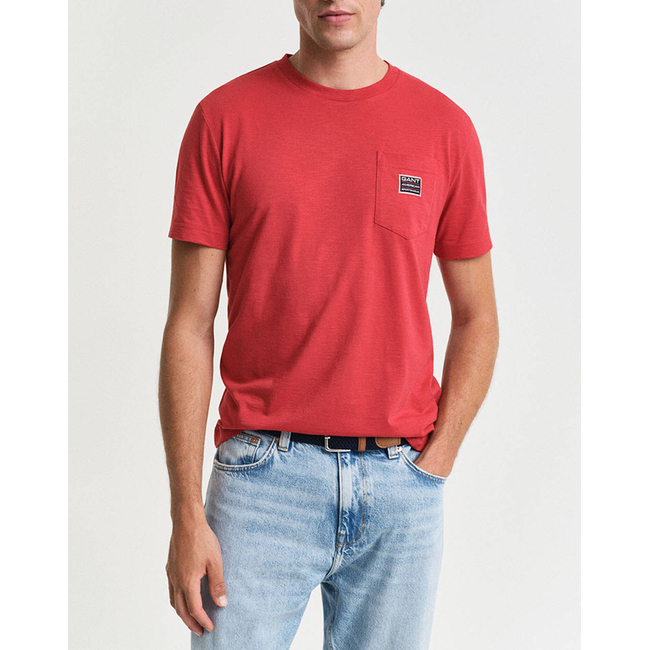 Product GANT POCKET CONTRAST SS T-SHIRT base image