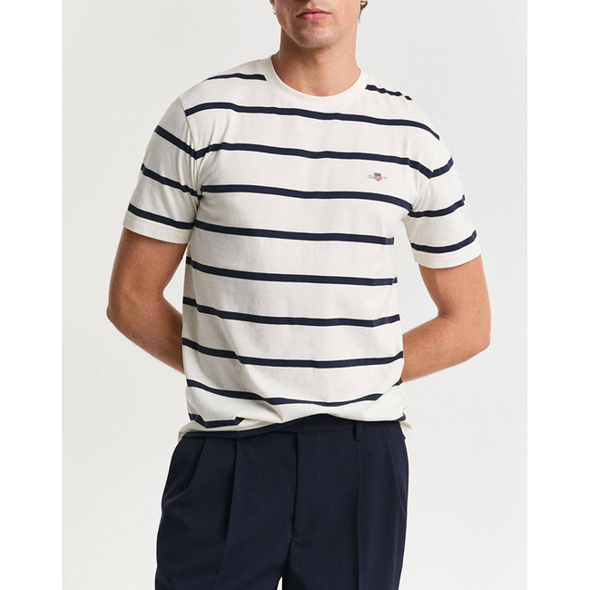 Product GANT ΜΠΛΟΥΖΑ ΚΜSTRIPED SS T-SHIRT base image