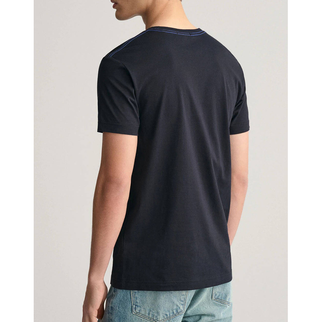 Product GANT CONTRAST LOGO SS T-SHIRT base image