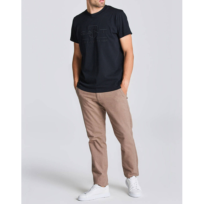 Product GANT ΜΠΛΟΥΖΑ ΚΜREG TONAL SHIELD SS T-SHIRT base image