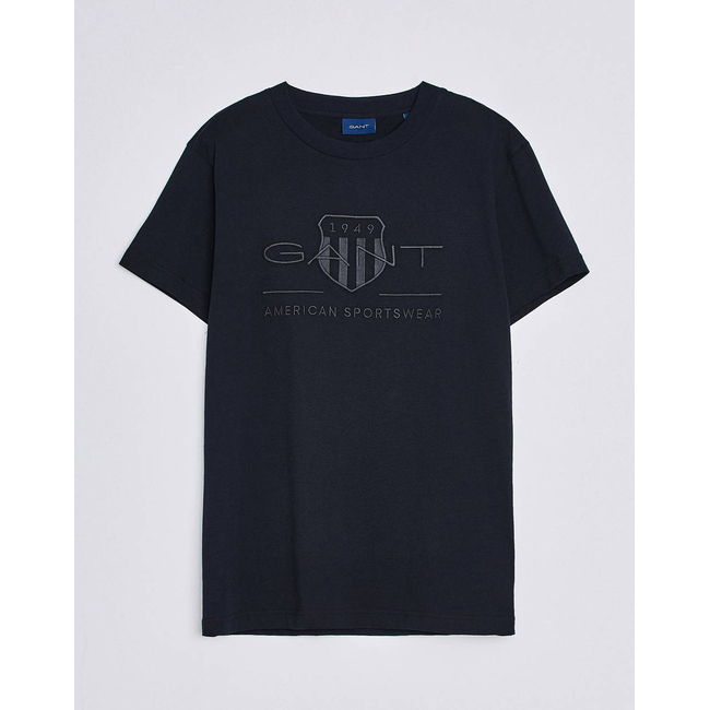 Product GANT ΜΠΛΟΥΖΑ ΚΜREG TONAL SHIELD SS T-SHIRT base image