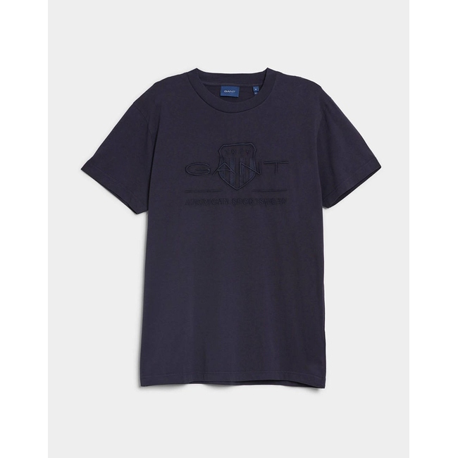 Product GANT ΜΠΛΟΥΖΑ ΚΜREG TONAL SHIELD SS T-SHIRT base image