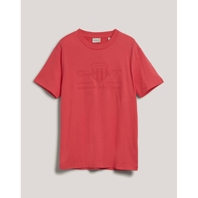 Product GANT ΜΠΛΟΥΖΑ ΚΜREG TONAL SHIELD SS T-SHIRT base image