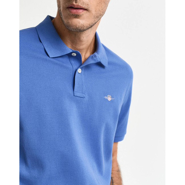 Product GANT ΜΠΛΟΥΖΑ ΚΜ REG SHIELD SS PIQUE POLO base image