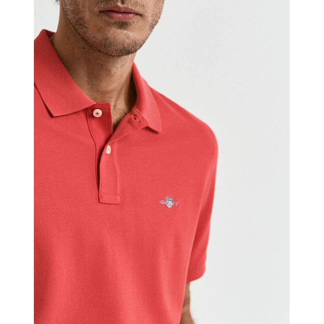 Product GANT ΜΠΛΟΥΖΑ ΚΜ REG SHIELD SS PIQUE POLO base image