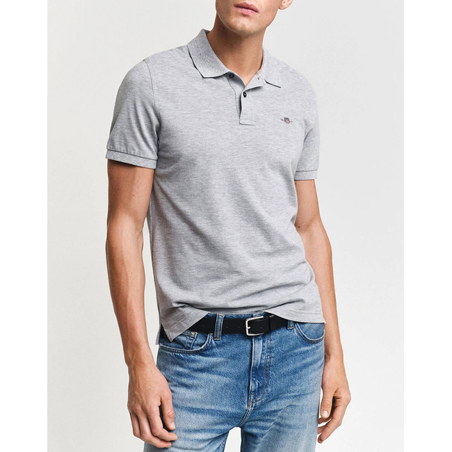 Product GANT ΜΠΛΟΥΖΑ ΚΜ REG SHIELD SS PIQUE POLO base image