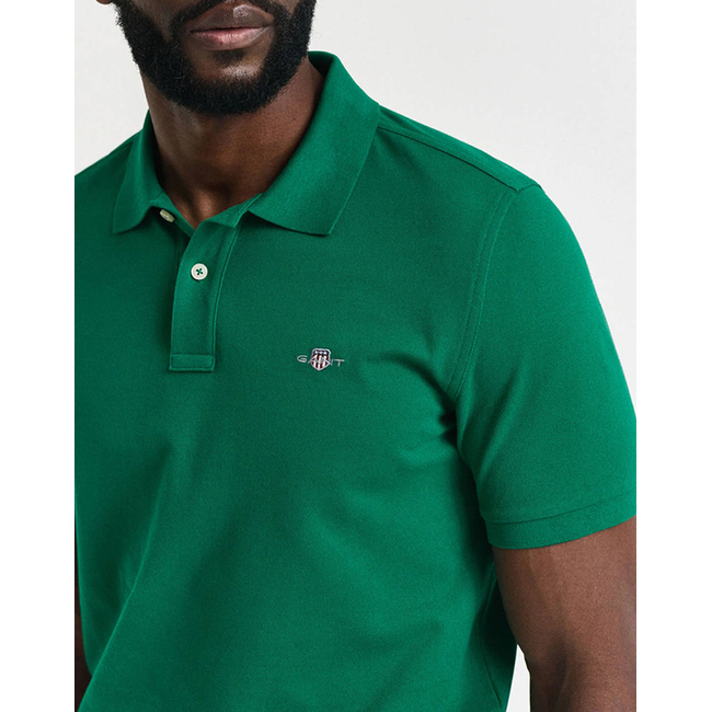 Product GANT ΜΠΛΟΥΖΑ ΚΜ REG SHIELD SS PIQUE POLO base image