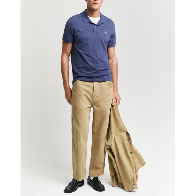 Product GANT ΜΠΛΟΥΖΑ ΚΜ REG SHIELD SS PIQUE POLO base image