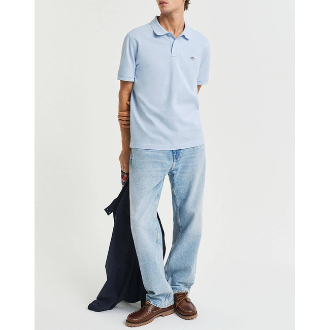 Product GANT ΜΠΛΟΥΖΑ ΚΜ REG SHIELD SS PIQUE POLO base image