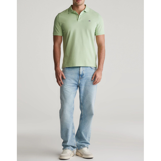 Product GANT ΜΠΛΟΥΖΑ ΚΜ REG SHIELD SS PIQUE POLO base image