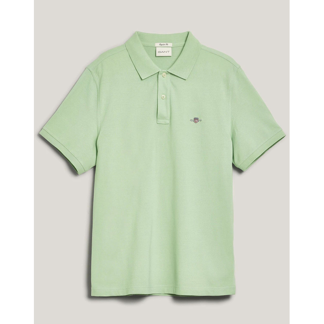 Product GANT ΜΠΛΟΥΖΑ ΚΜ REG SHIELD SS PIQUE POLO base image