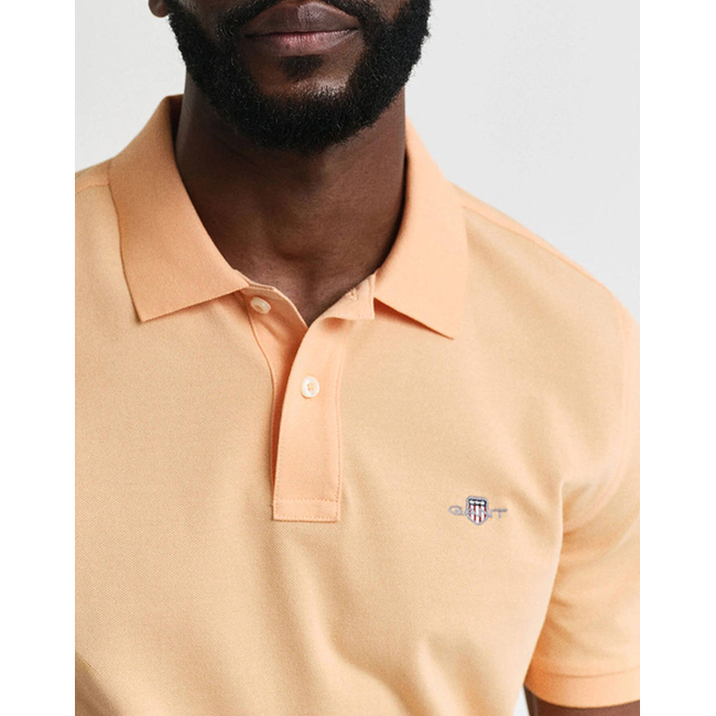 Product GANT ΜΠΛΟΥΖΑ ΚΜ REG SHIELD SS PIQUE POLO base image