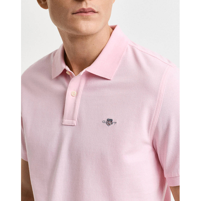 Product GANT ΜΠΛΟΥΖΑ ΚΜ REG SHIELD SS PIQUE POLO base image