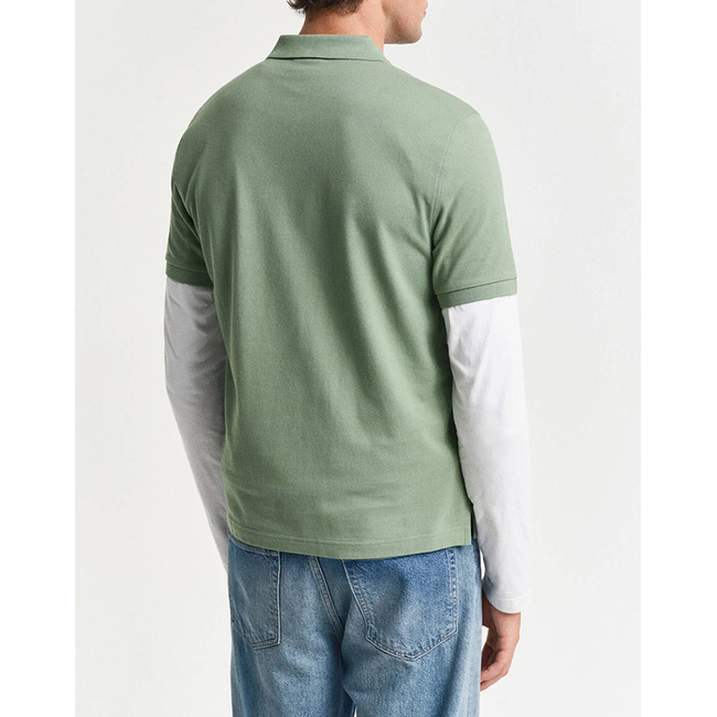 Product GANT ΜΠΛΟΥΖΑ ΚΜ REG SHIELD SS PIQUE POLO base image