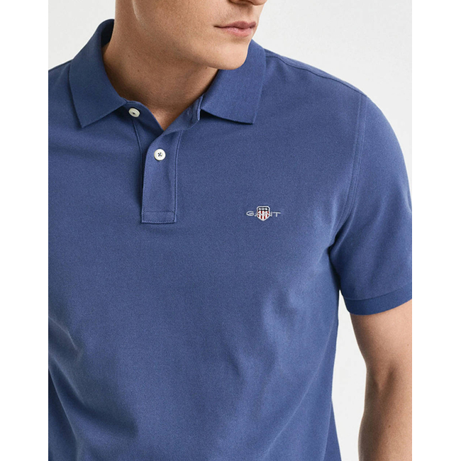 Product GANT ΜΠΛΟΥΖΑ ΚΜ REG SHIELD SS PIQUE POLO base image