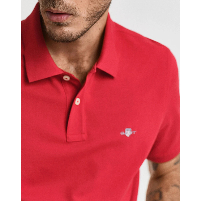 Product GANT ΜΠΛΟΥΖΑ ΚΜ REG SHIELD SS PIQUE POLO base image