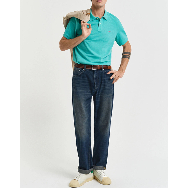 Product GANT ΜΠΛΟΥΖΑ ΚΜ REG SHIELD SS PIQUE POLO base image