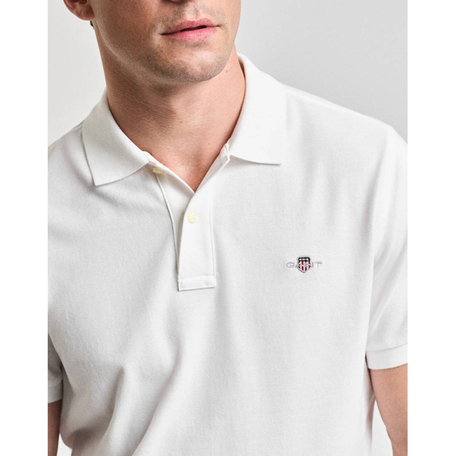 Product GANT ΜΠΛΟΥΖΑ ΚΜ REG SHIELD SS PIQUE POLO base image